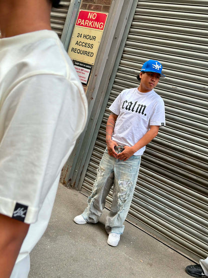 CALM TEE - WHITE