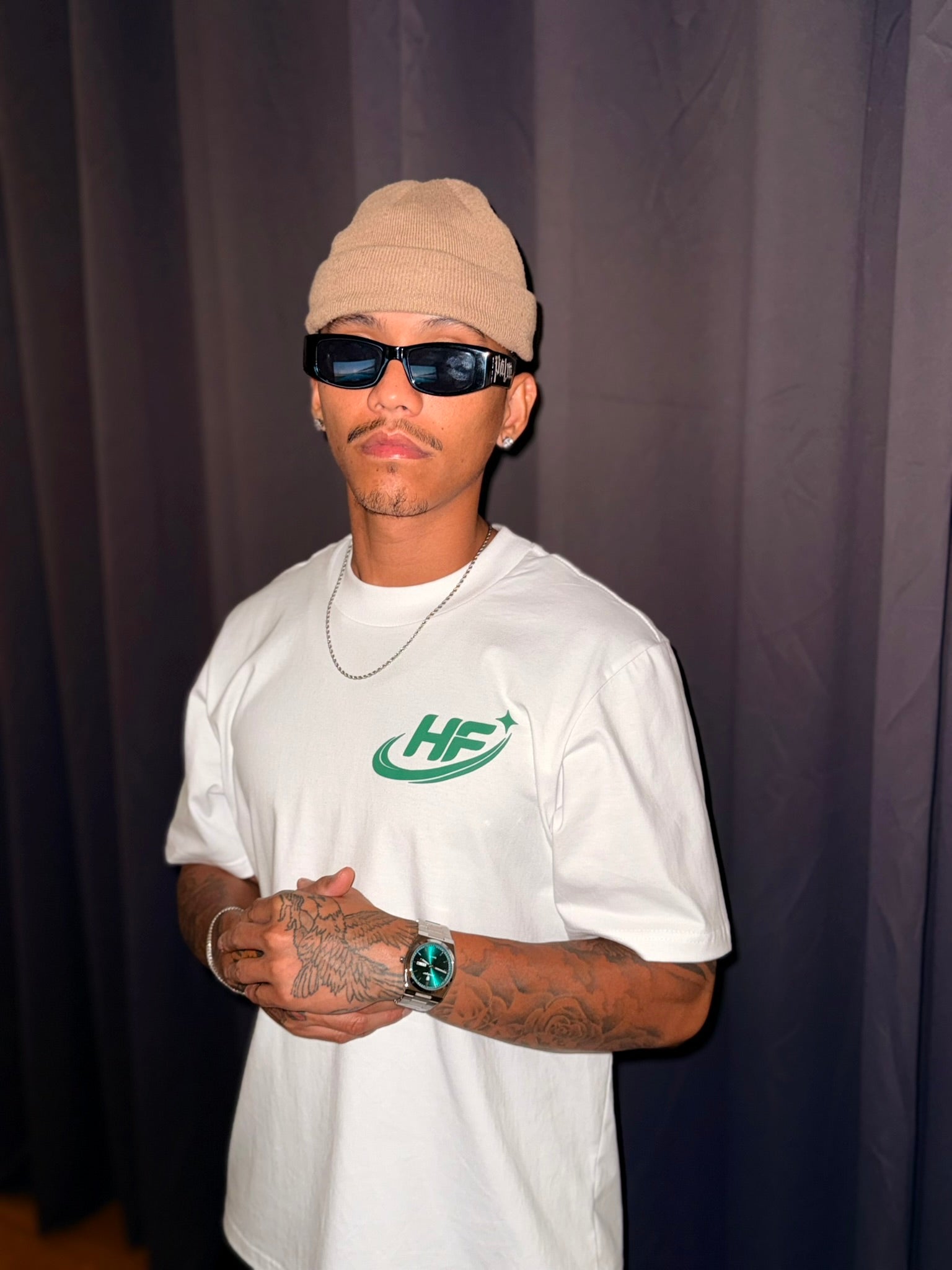 White HIGH•ENDZ Tee