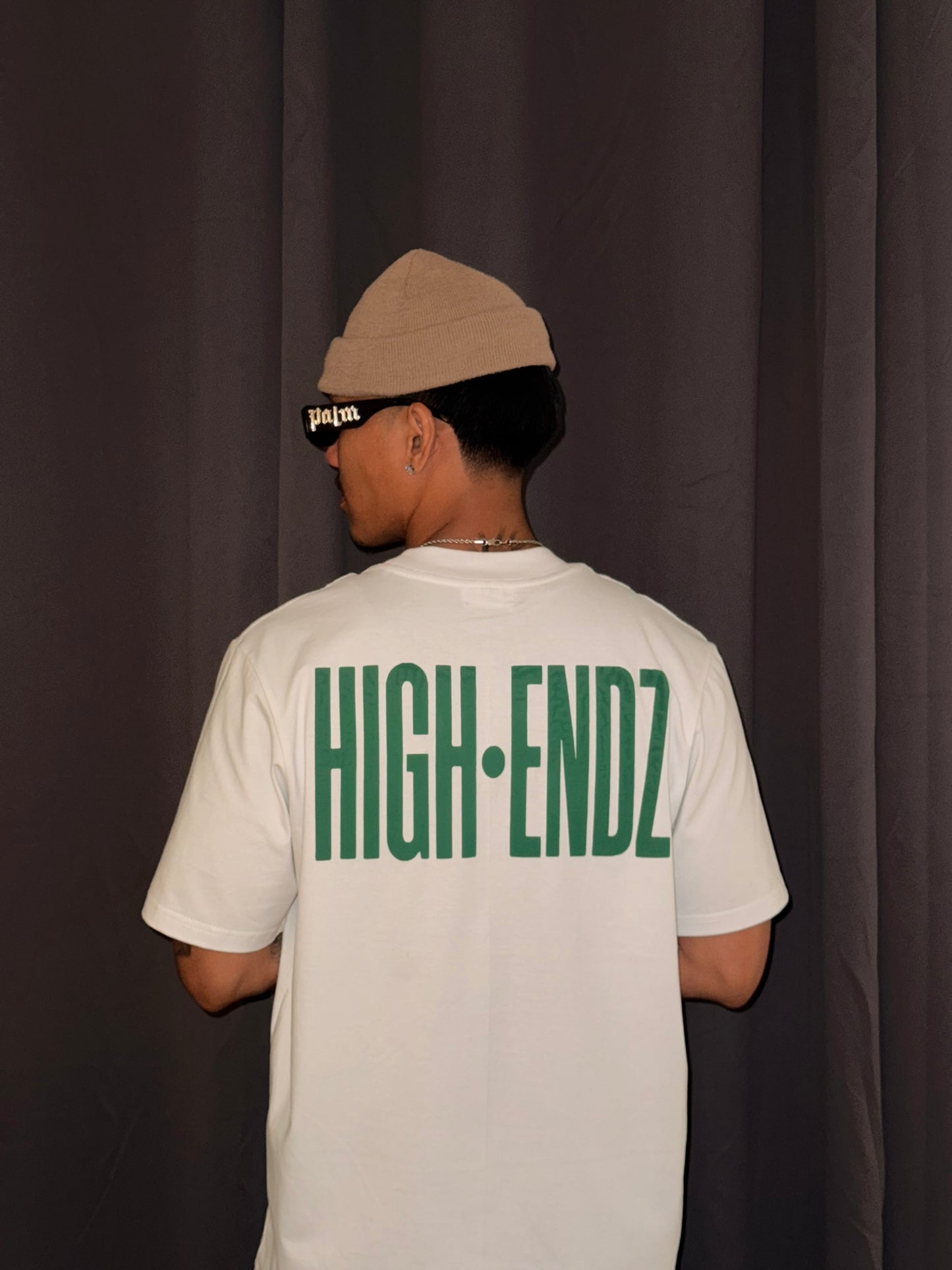 HIGH•ENDZ OVERSIZED WHITE TEE