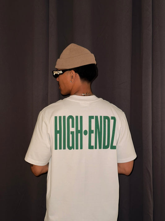 HIGH•ENDZ OVERSIZED WHITE TEE