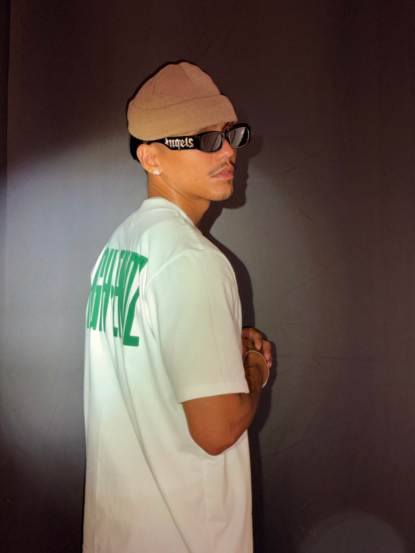 HIGH•ENDZ OVERSIZED WHITE TEE