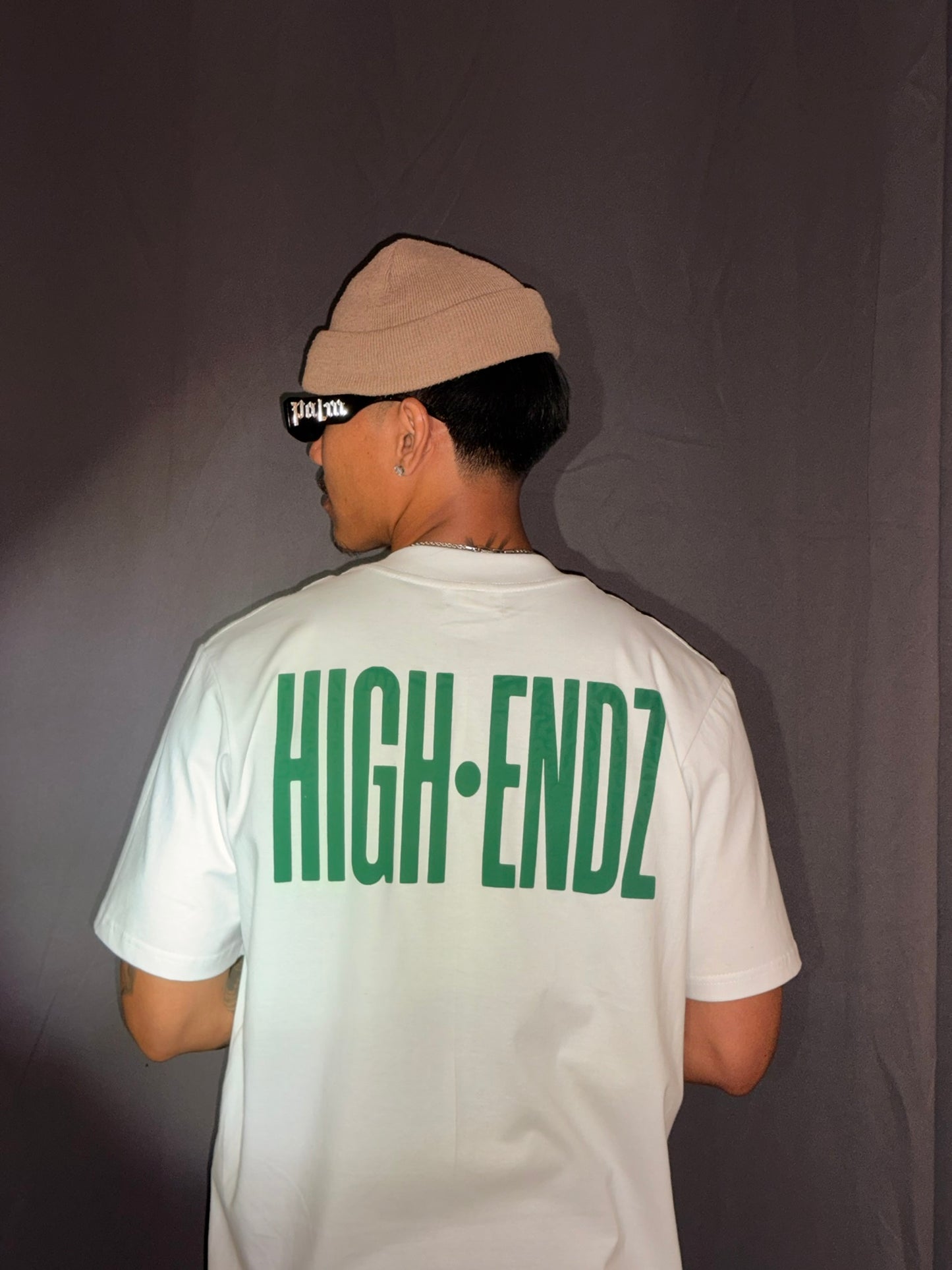 HIGH•ENDZ OVERSIZED WHITE TEE