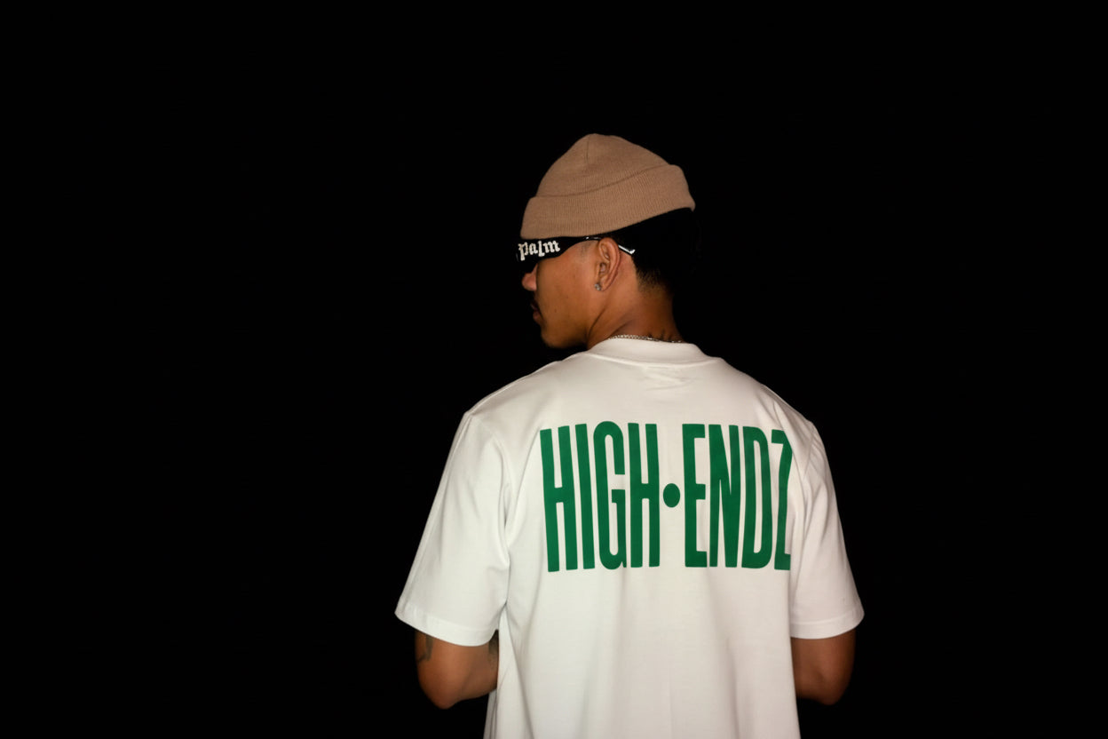 HIGH•ENDZ OVERSIZED WHITE TEE