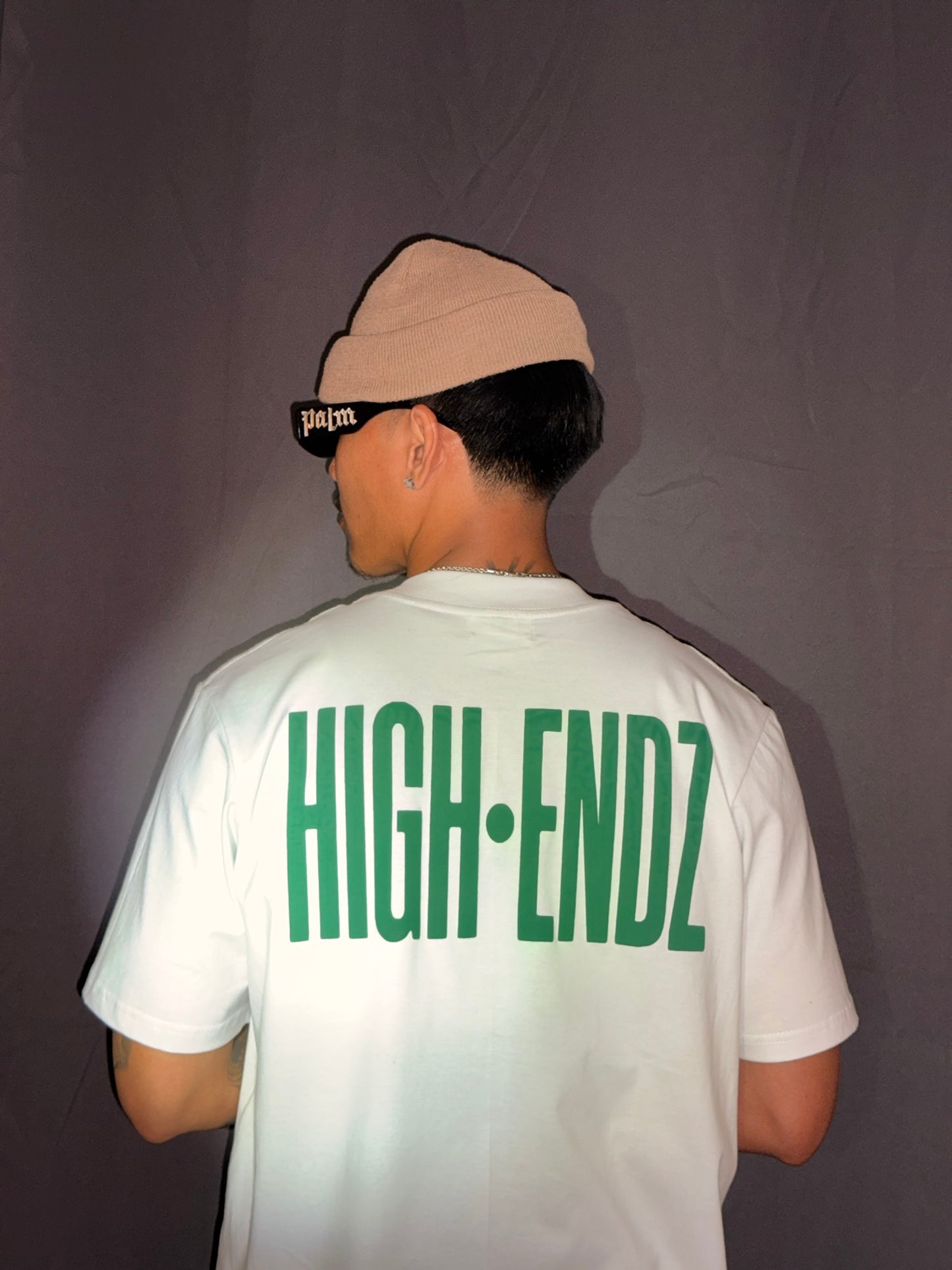 HIGH•ENDZ OVERSIZED WHITE TEE
