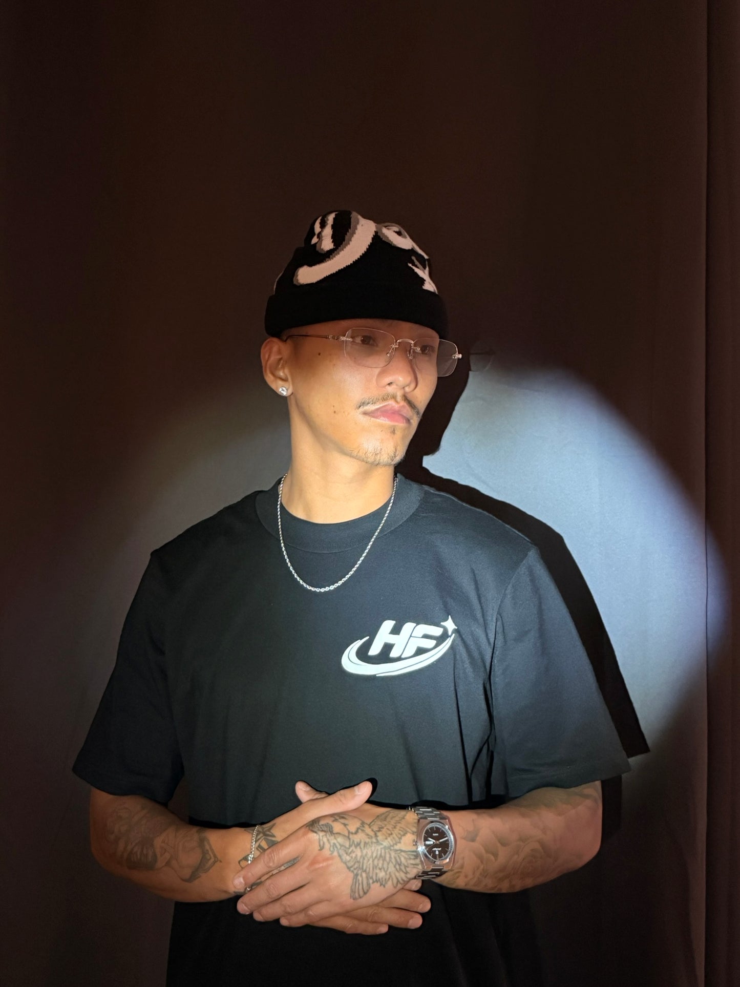 HIGH•ENDZ OVERSIZED BLACK TEE