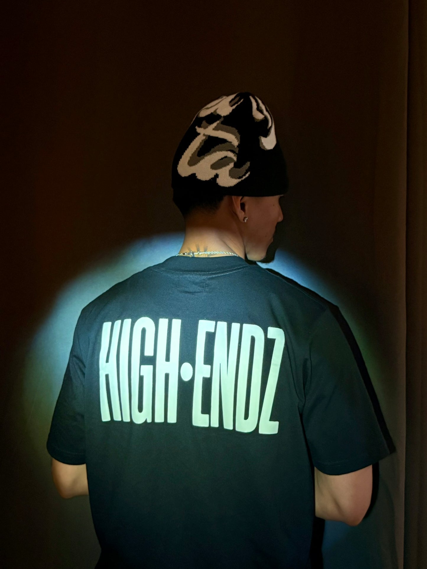 HIGH•ENDZ OVERSIZED BLACK TEE